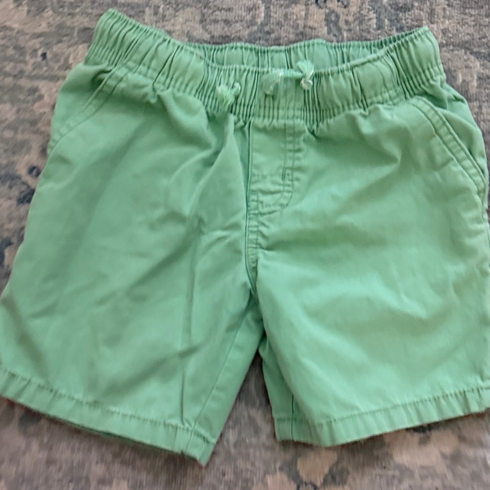 Cat & Jack Mint Green Elastic Waist Shorts